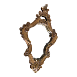 Golden mirror 28x44cm