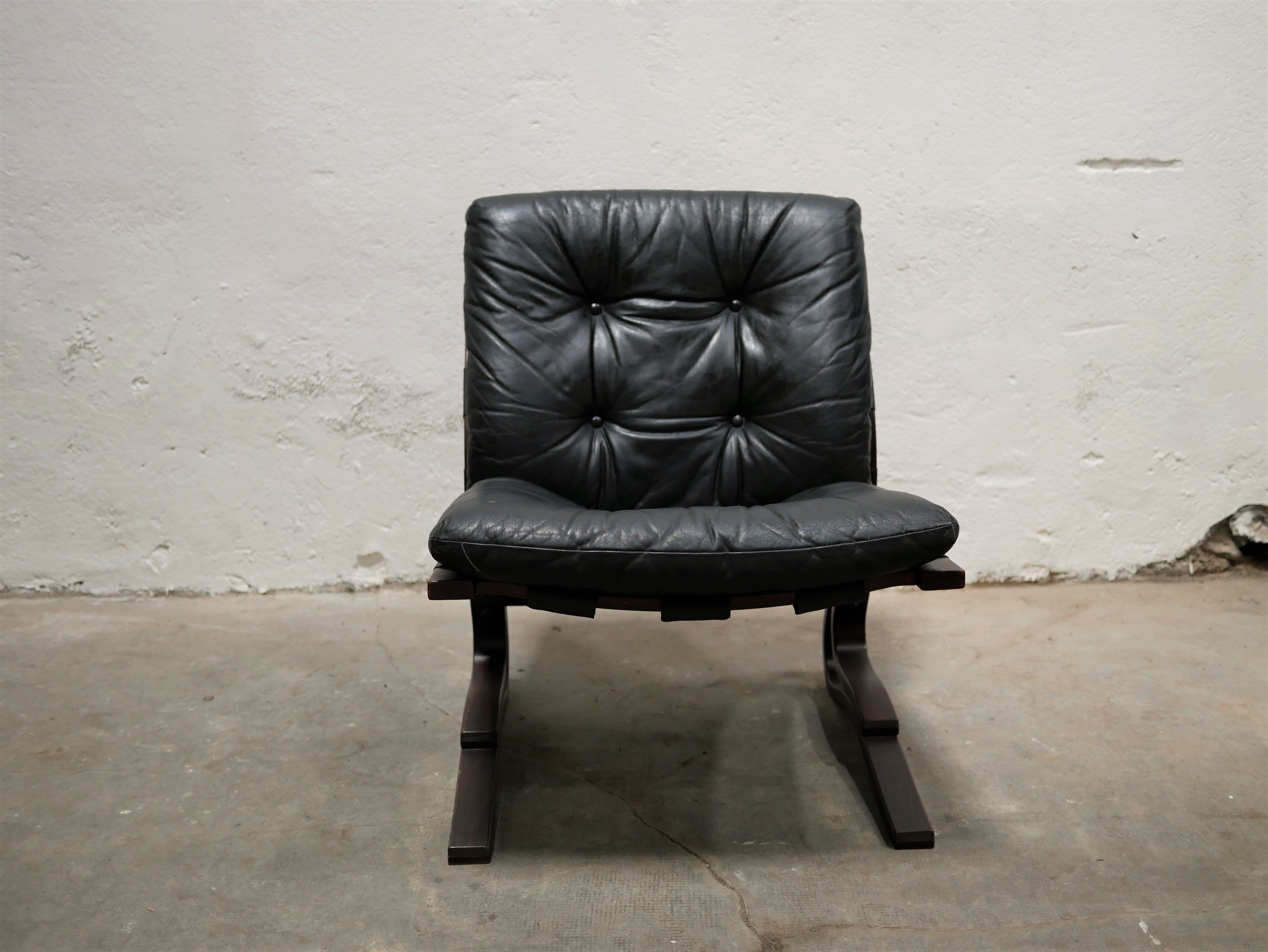 Scandinavian armchair by E. and N. Solheim for Rybo Rykken editions
