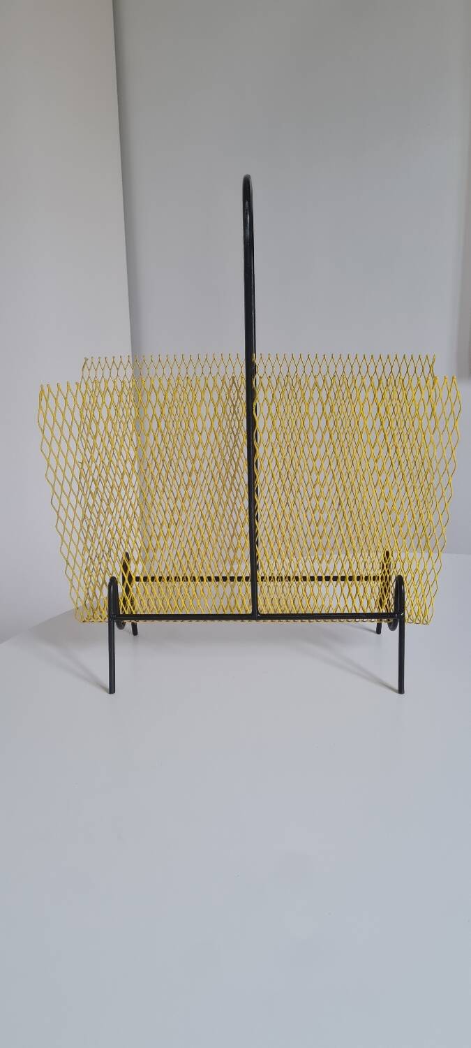 60s metal magazine rack