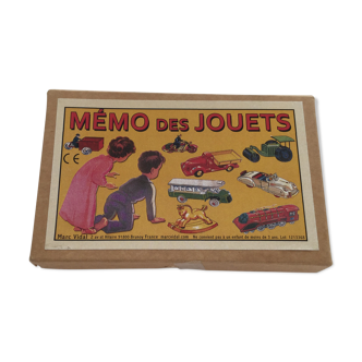 Toy memo card game