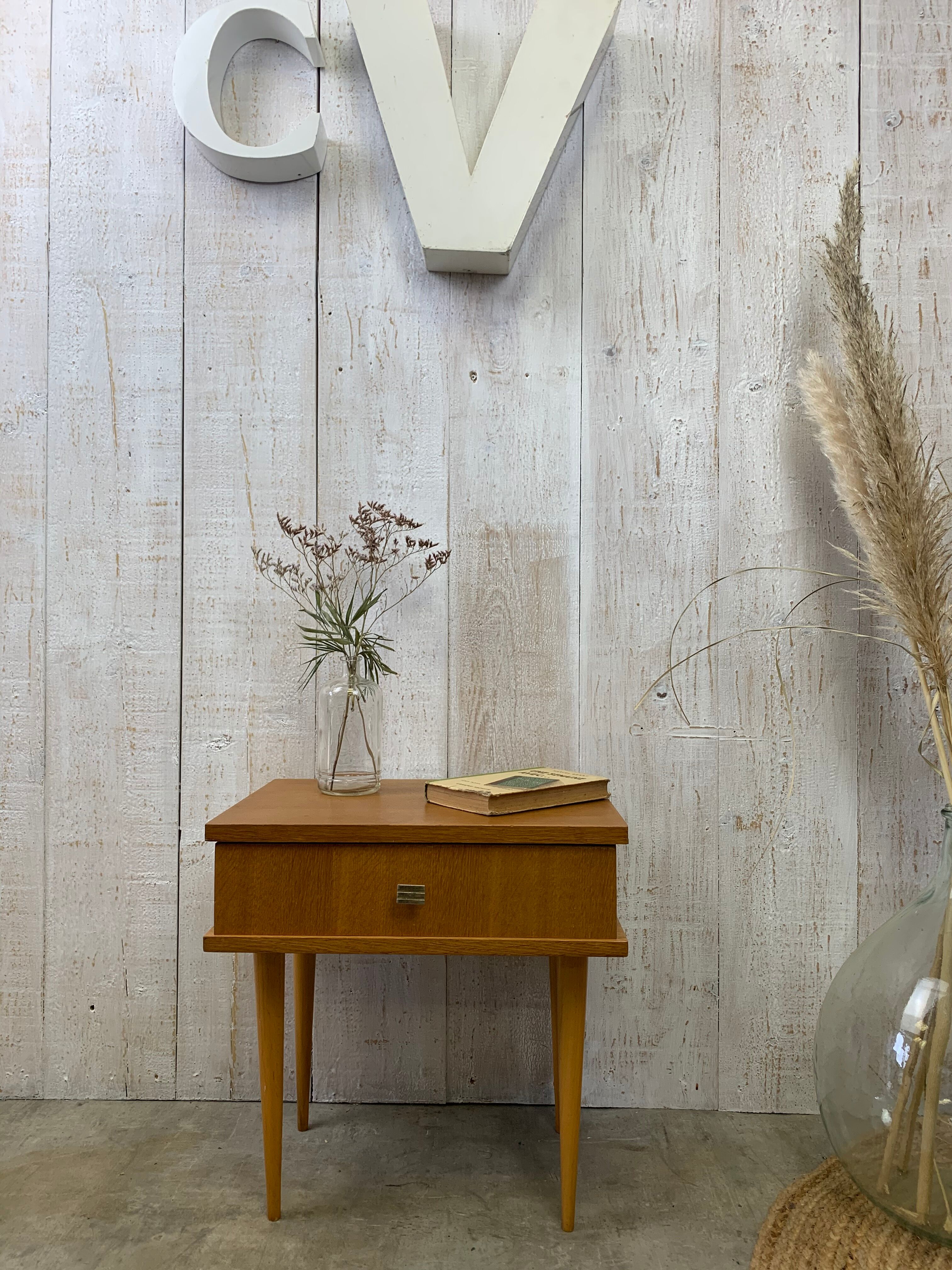 Vintage beside table