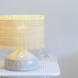 Large enamelled ceramic lamp by Jean CHATONEY