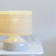 Large enamelled ceramic lamp by Jean CHATONEY