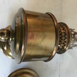 Old pair of brass wall light