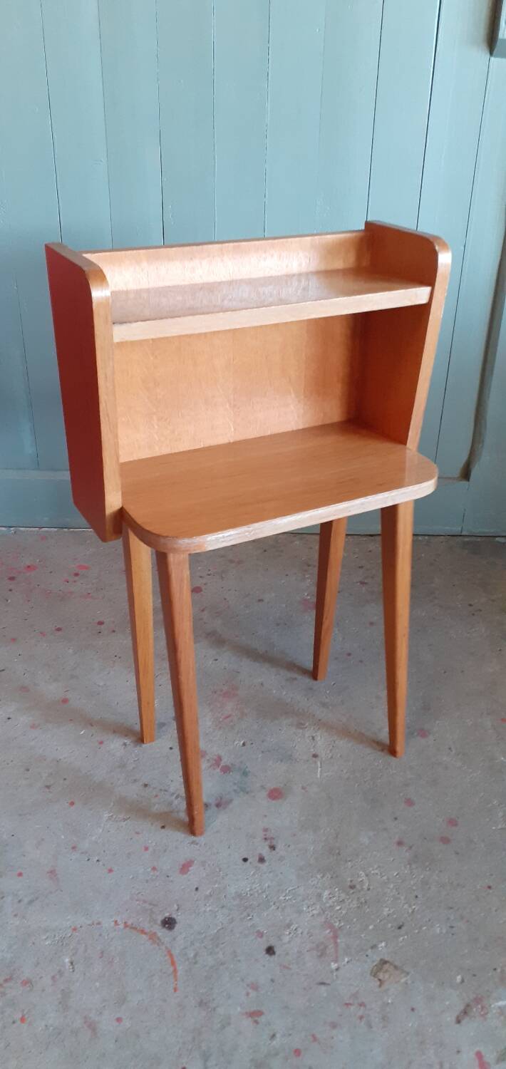 Vintage bedside table.