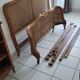 Wooden bed bumper