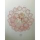 Paire of chandeliers en verre de Murano