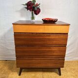 Mid-Century Retro Vintage Teak Chest of Drawers by Meredew (1960s) – Design