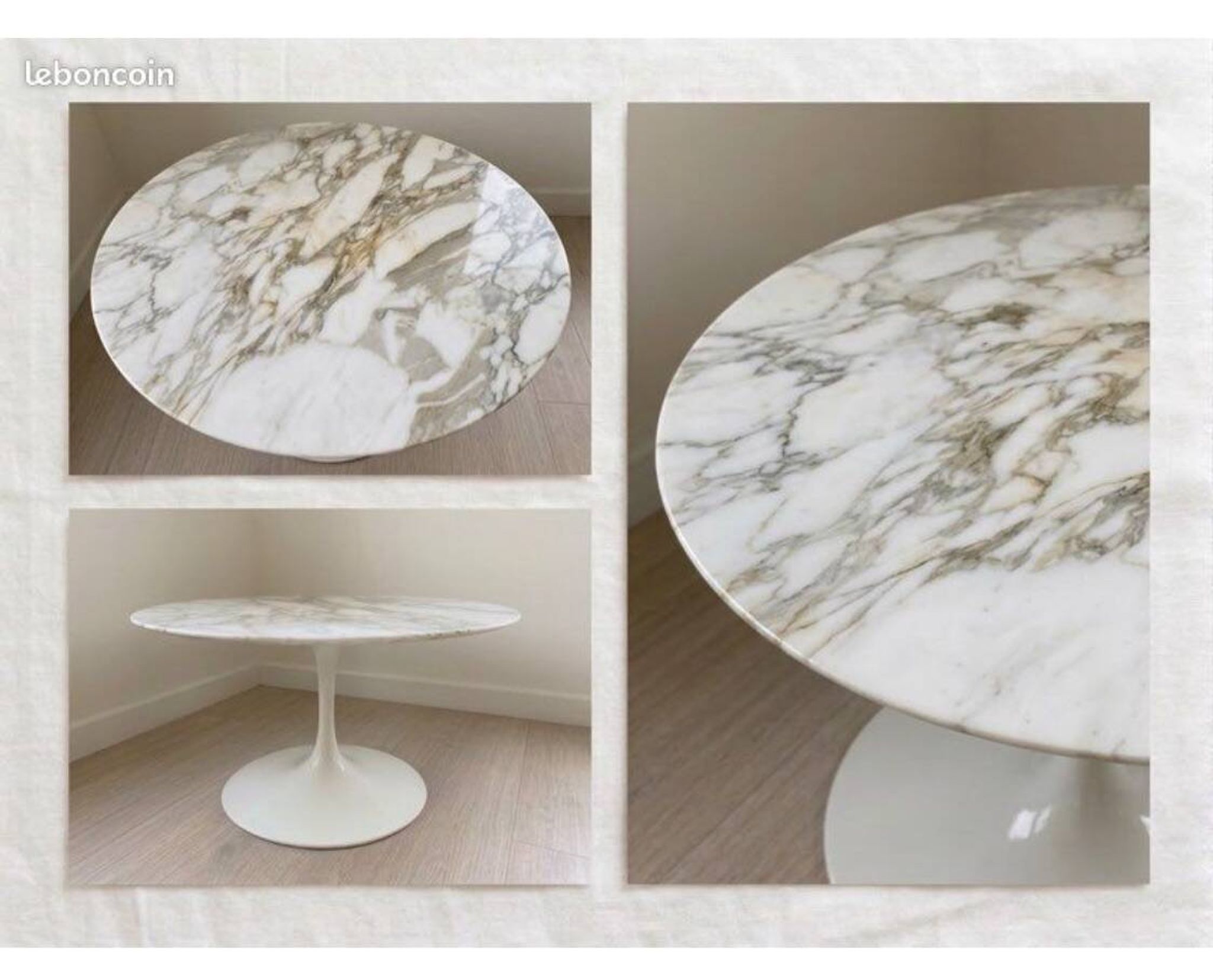 Table basse Knoll 91-38cm