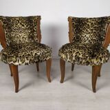 Pair of leopard bridge heaters