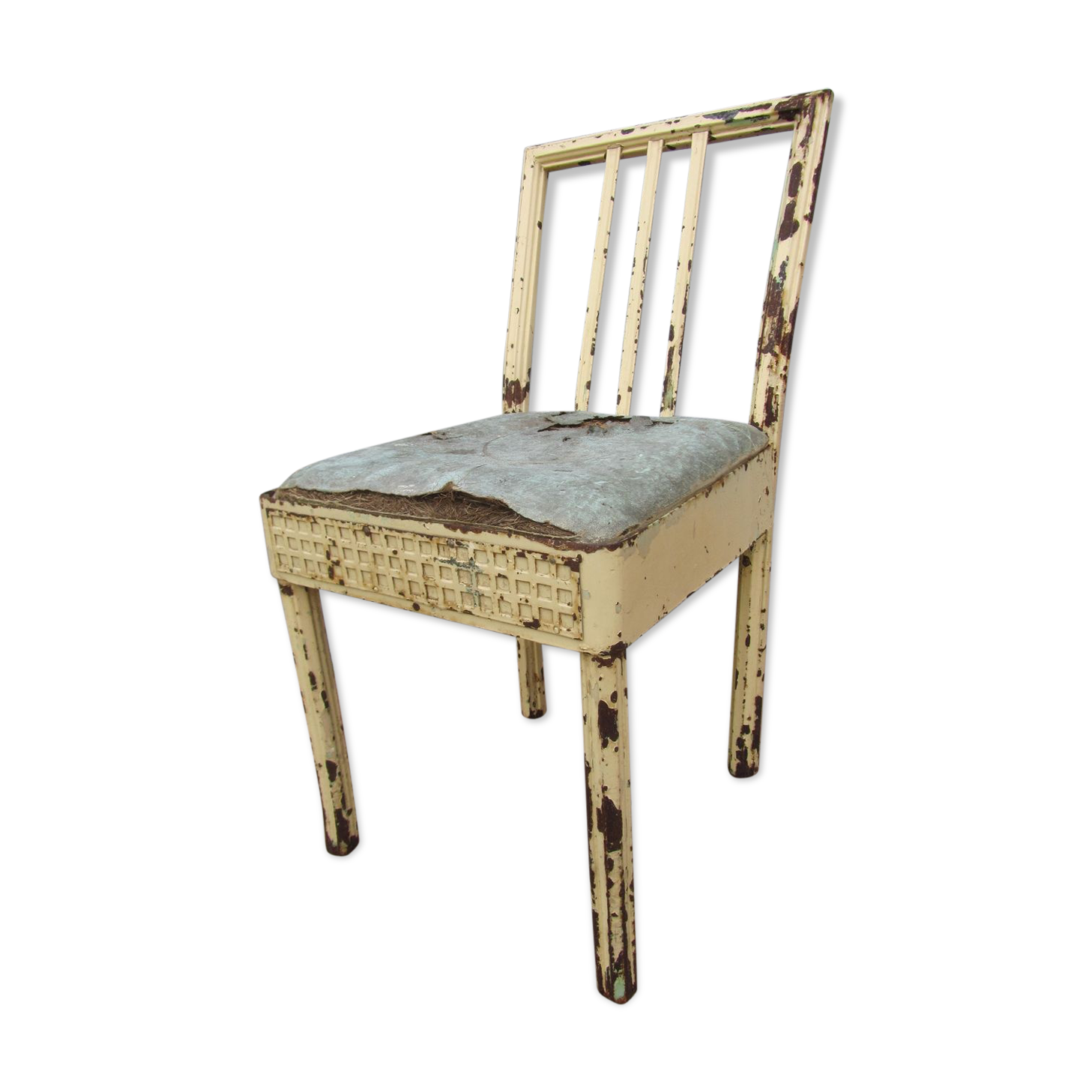 Industrial Chair in the early 1900s steel