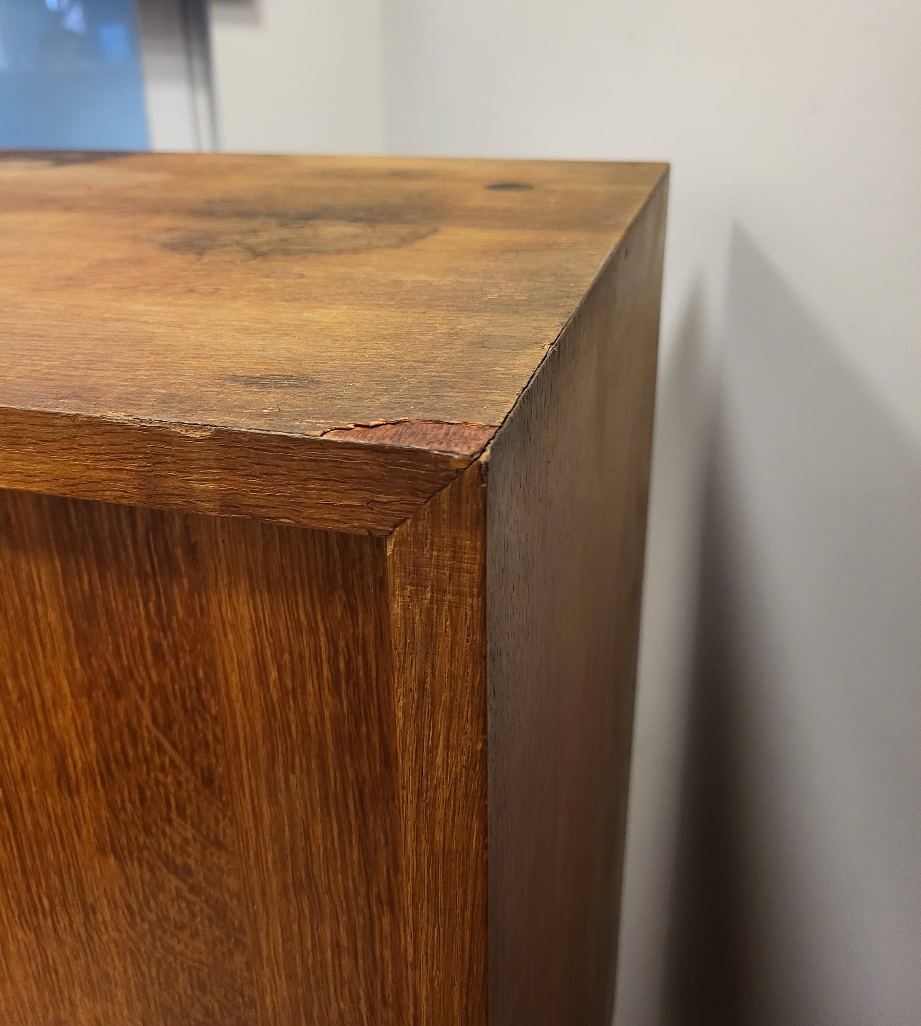 Gabinete, large apparador, madera de tea, Scandinavian design, 50's