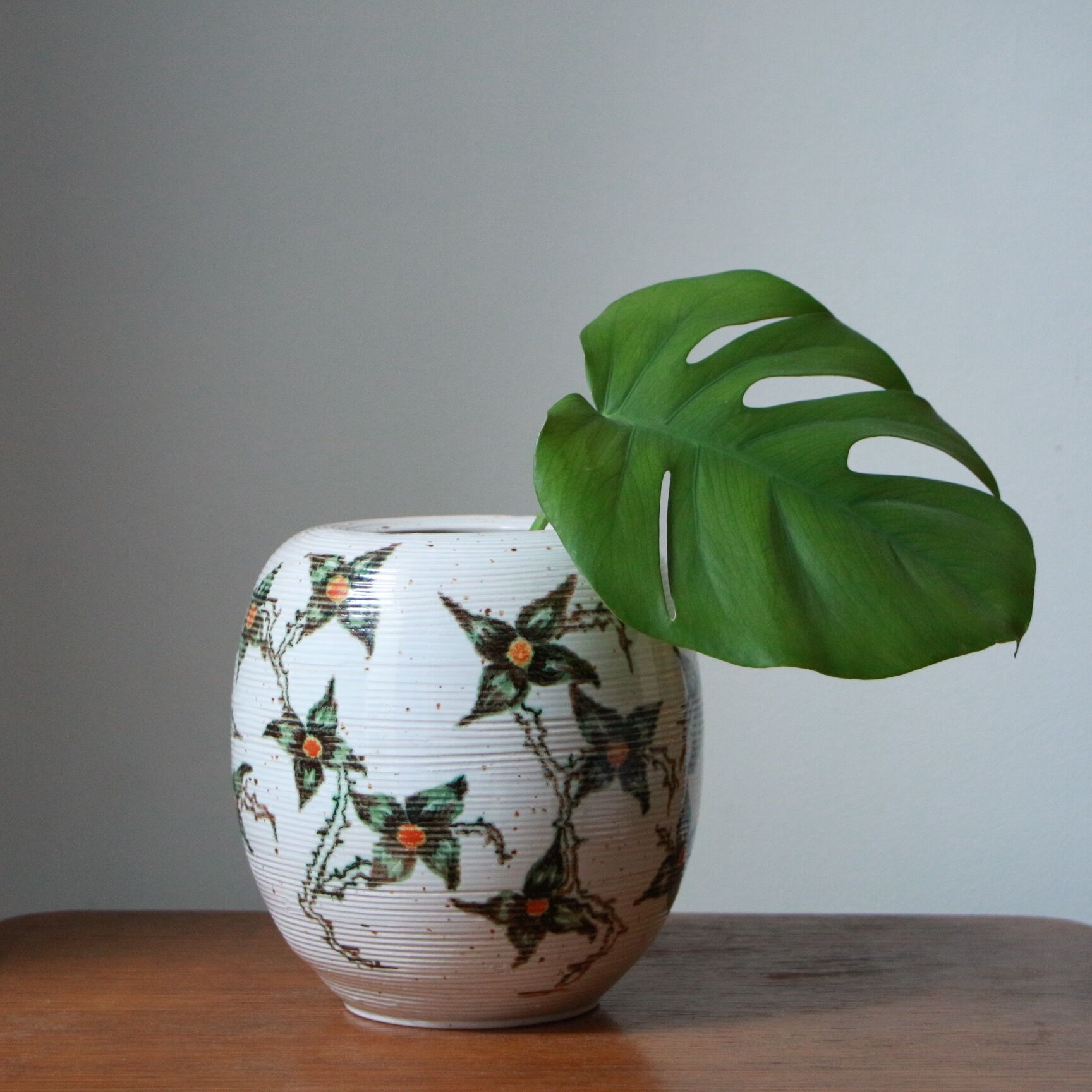 Hand-painted vase