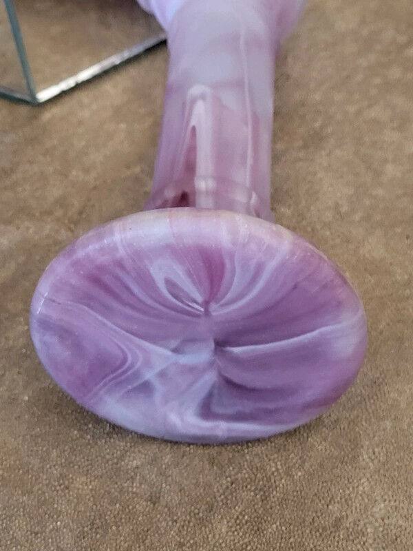 Vintage lilac candle holder