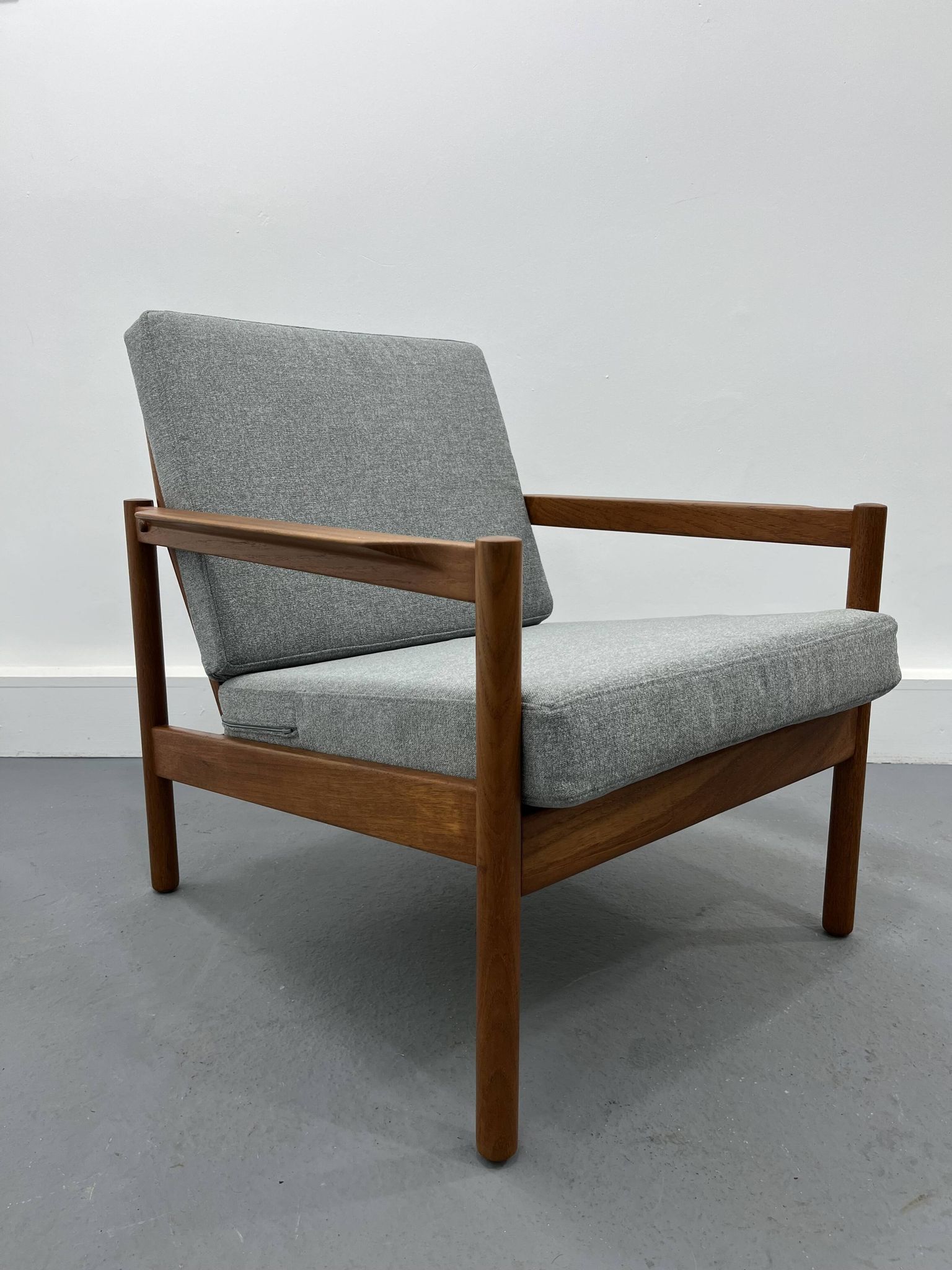 Armchair by Ib Kofod-Larsen for Magnus Olesen, 1956s