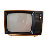 Yellow minivox vintage tv