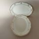 Raviers Villeroy & Boch Mettlach ivory and gold, model 7101
