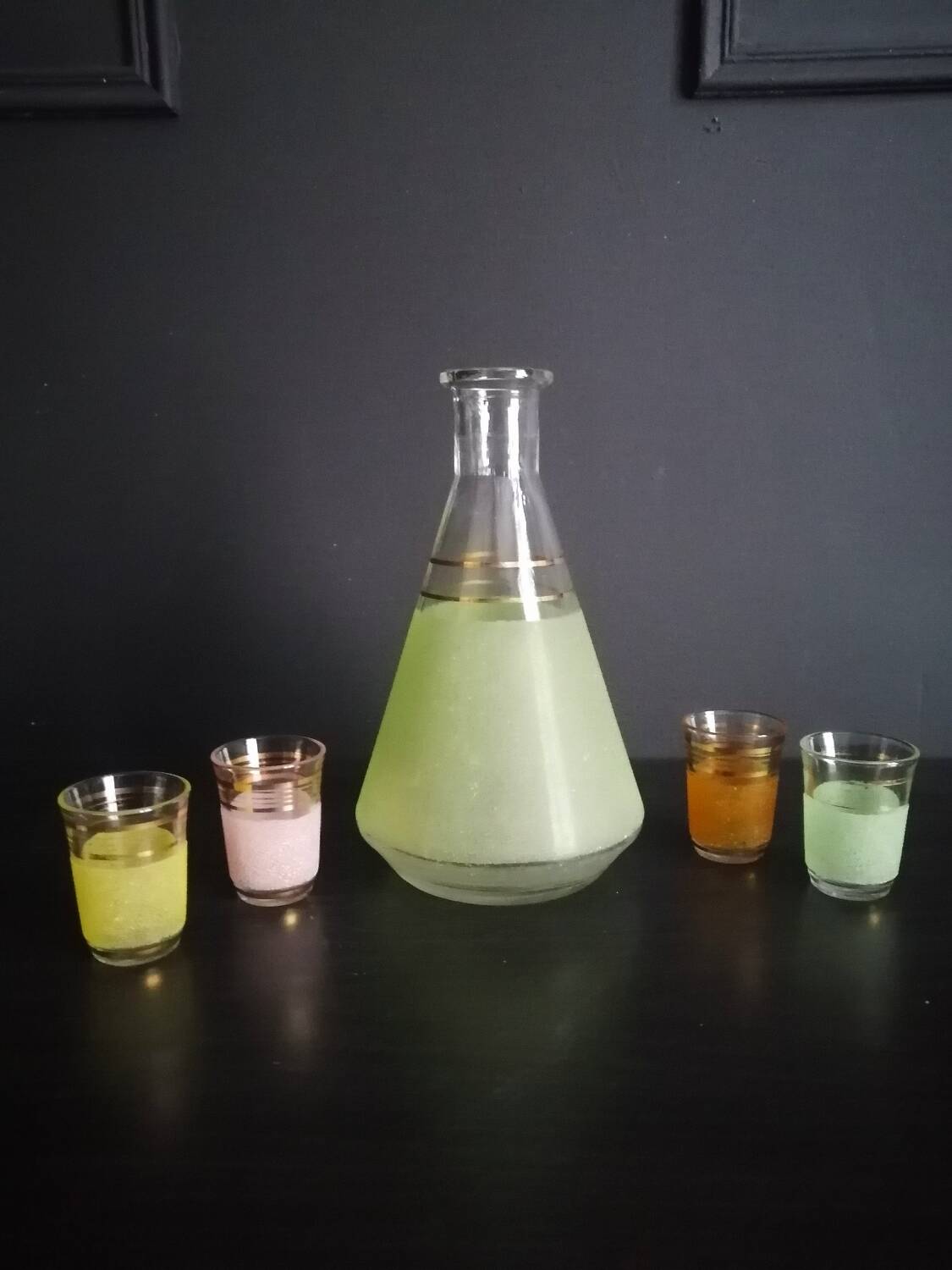 Service digestif vintage