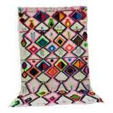 Tapis berbère marocain artisanal fait main 253 X 144 CM