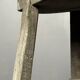 Antique distressed wabi sabi rustic patinated farmhouse workers stool 1900s