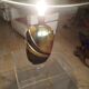 Vintage Italian lamp Regina brass 1970s