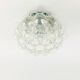 Large Mid-Century Bubble Glass Ceiling Light by Helena Tynell for Limburg, Germany, 1960s/1970s