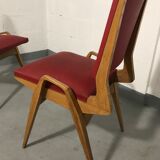 Maurice Pre pair of elm chairs