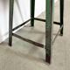 Green Industrial Workshop Stool, 1960s