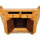 Chinese buffet in carved elm