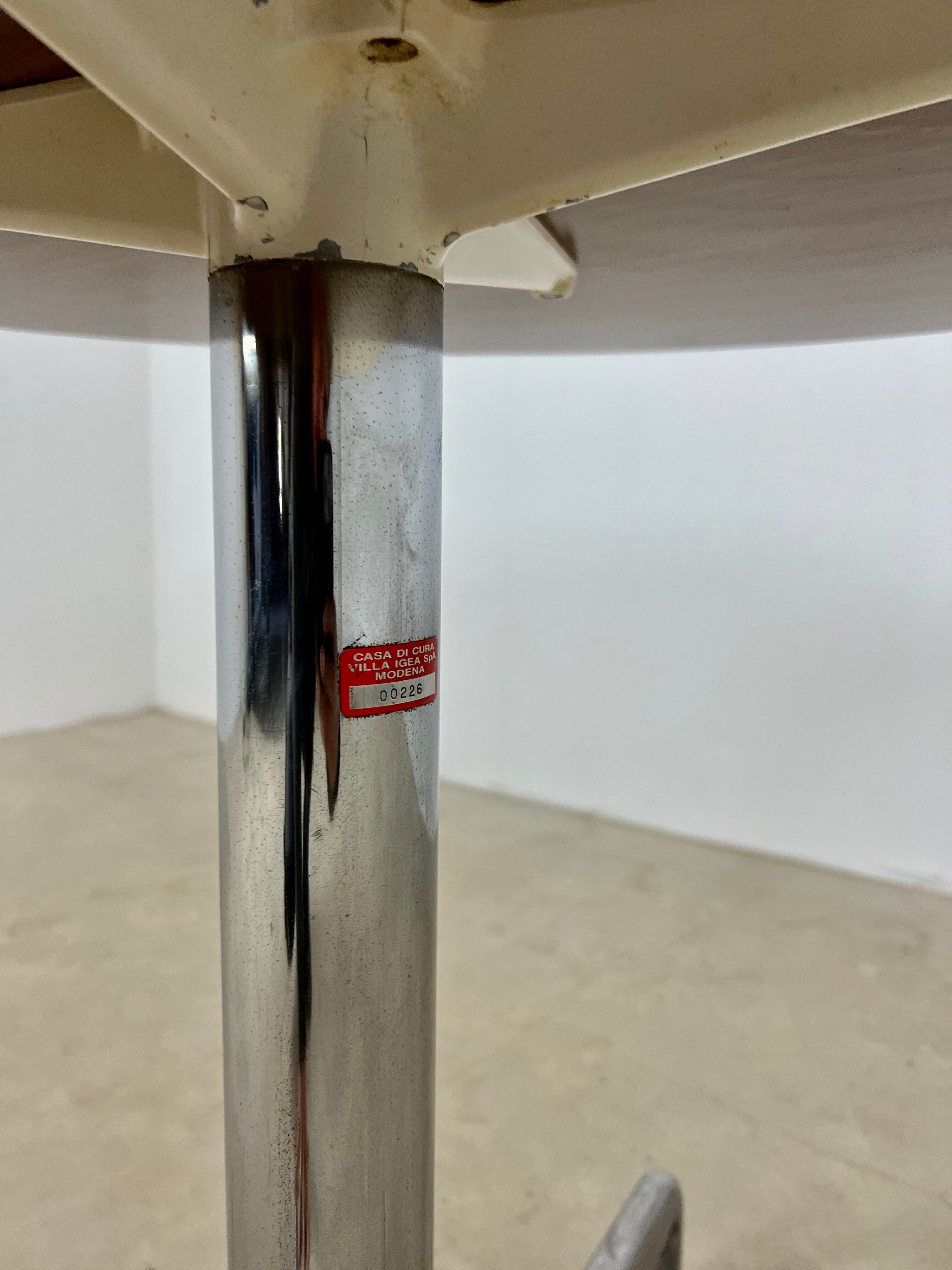 White dining table castelli, 1970s