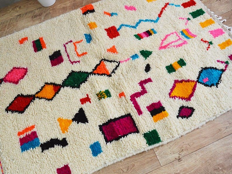 Moroccan carpet 145x105cm