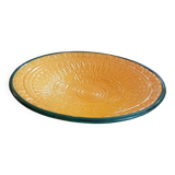 Large round dish. Dieulefit Caves. Vintage