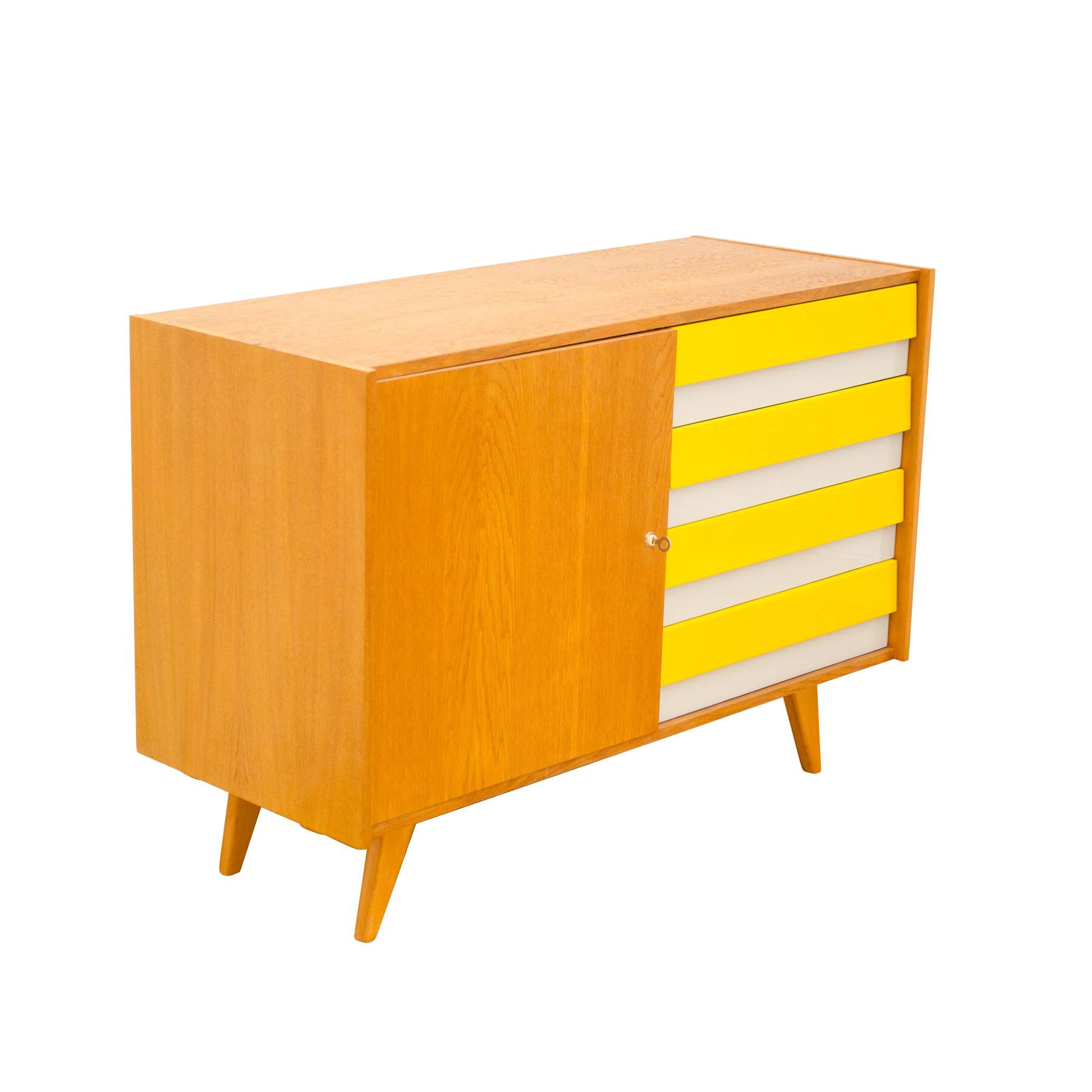 Mid century chest of drawers U-458 by Jiri Jiroutek, Czechoslovakia, 1960´s