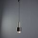 Vintage aluminium and glass chandelier, design, Italy, 1960s