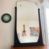 Black Art Deco mirror