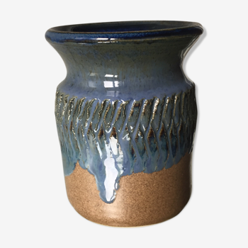Stoneware Vase By Arne Måryd Signed Sweden Midcentury