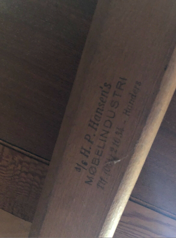 Desk in rosewood by Svend Aage Madsen for H.P. Hansen, 1960