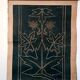 Impression ancienne planche liberty prof. Andreani Isidoro - plantes botanique début 1900