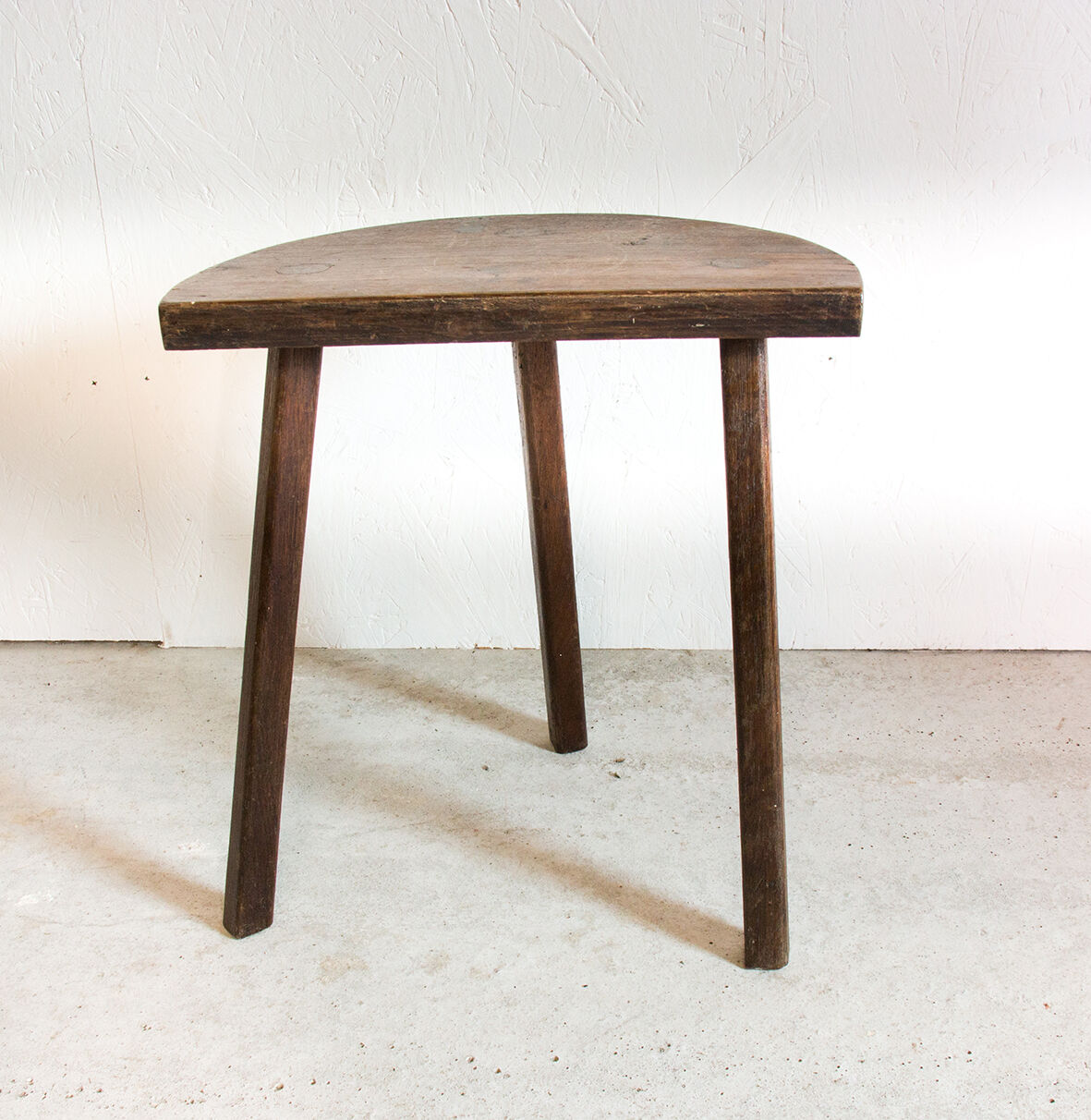 Wooden tripod stool