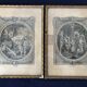 Pair of 18th century engravings by Jean Dambrun after Queverdo