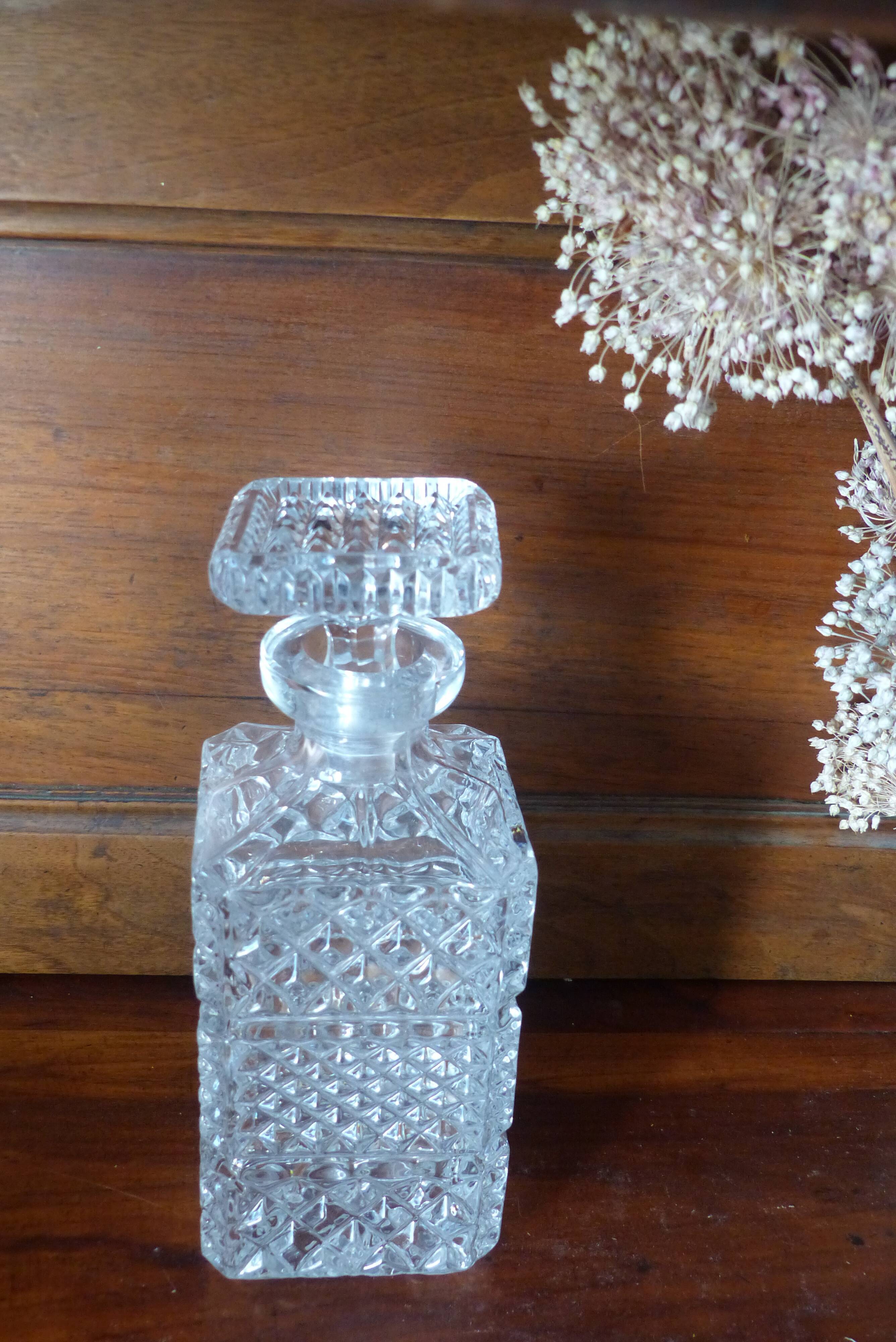 Crystal whisky carafe