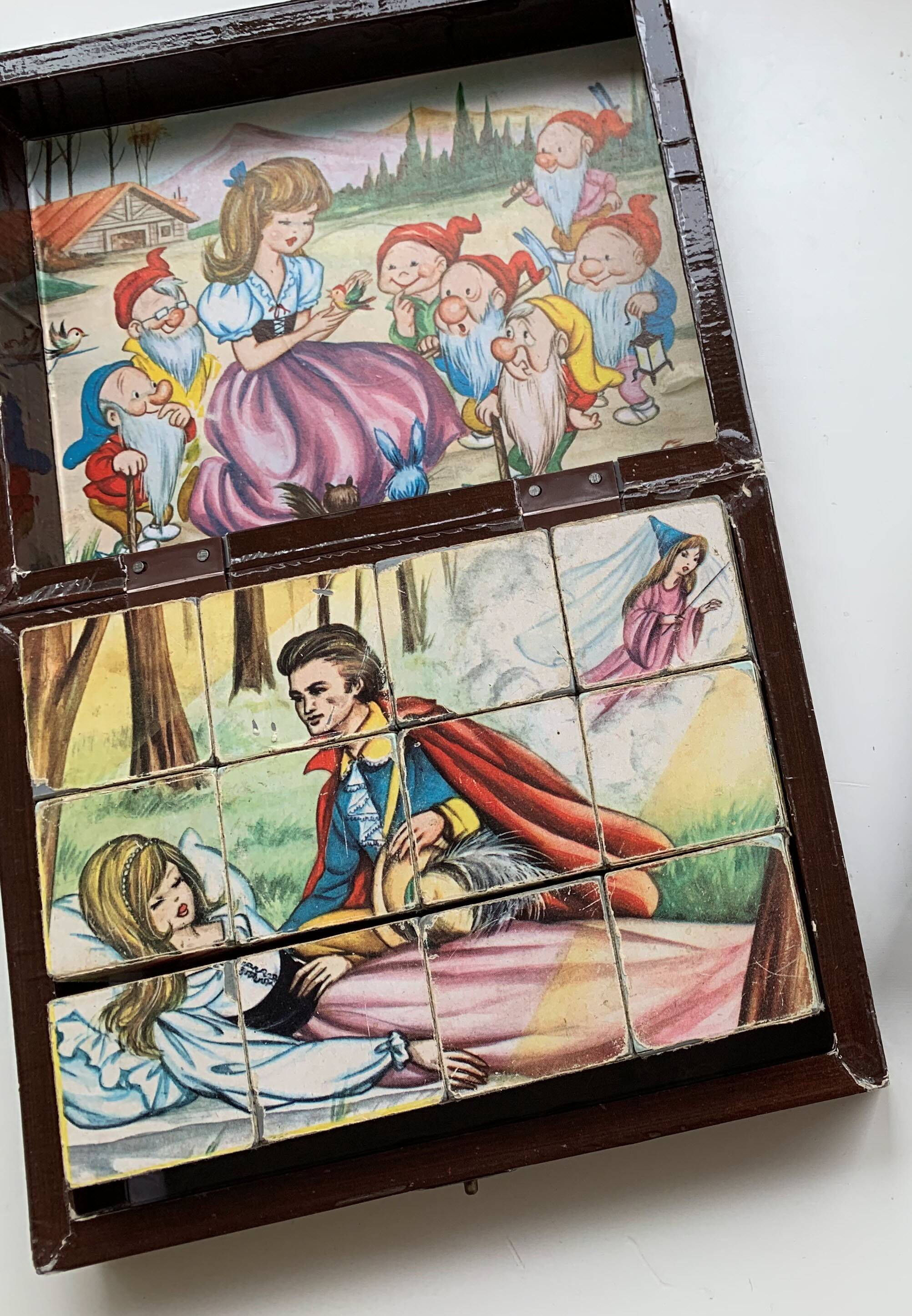 Jeu de cube Garnier Walt Disney