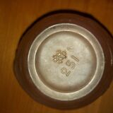 Art Deco moulded glass vase