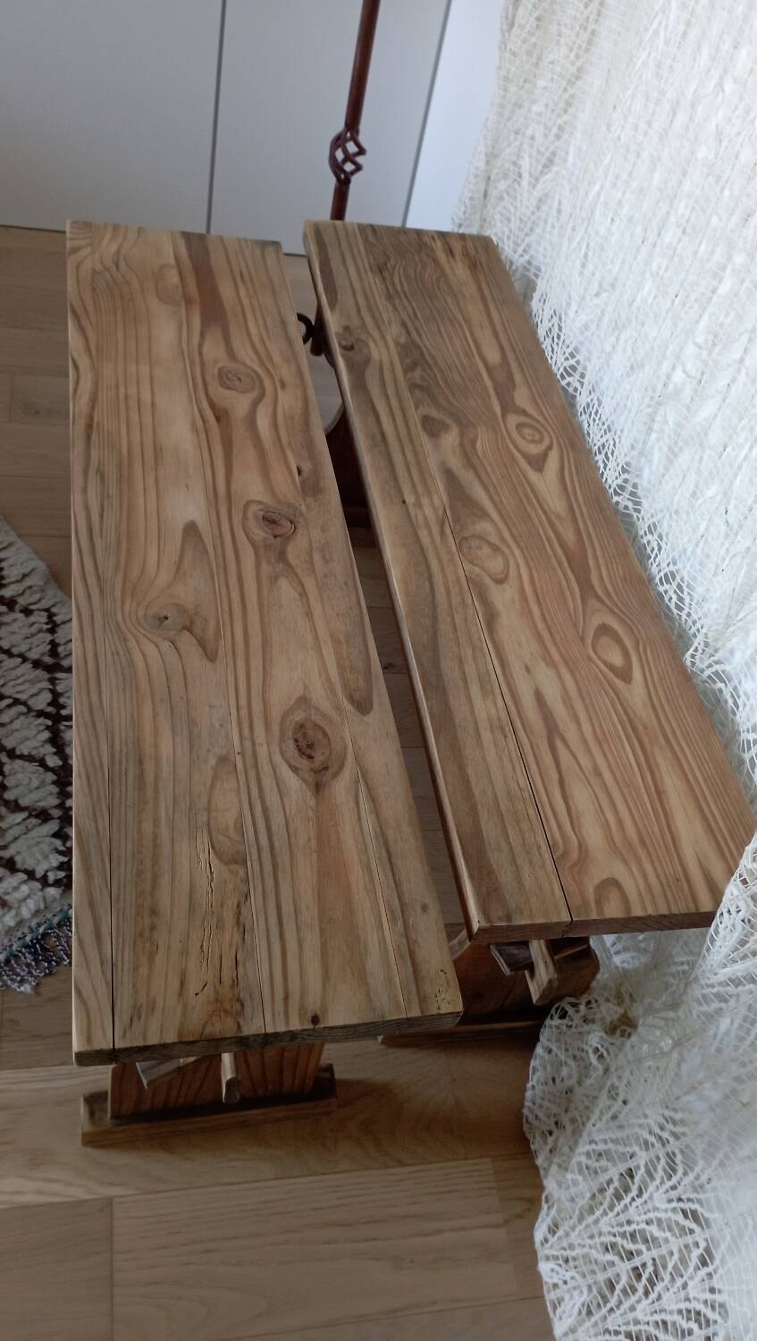 Pair of antique benches