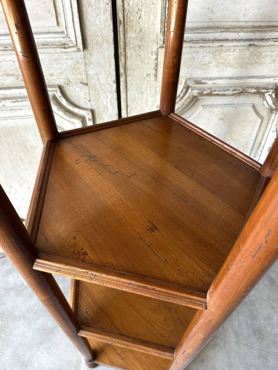 Étagère desserte en merisier circa 1950