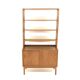 Scandinavian oak chest of drawers-bookcase, Sweden, 1960