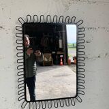IKEA Mandal mirror from the 80s.