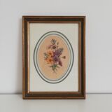 Old watercolor frame 1950