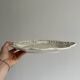 Antique cream ceramic tray