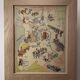 Old illustrated map of Auvergne - JP Pinchon